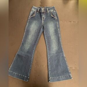 Rock&Roll Denim Wide Leg Flare Jeans